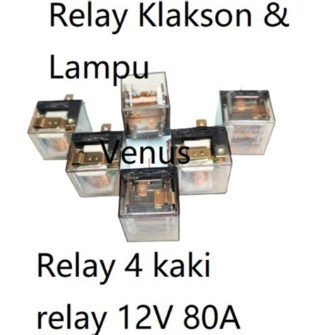 Jual Relay Klakson Dan Lampu Relay Kaki Volt Ampere Relay