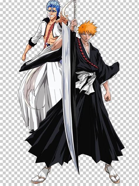 Ichigo Kurosaki Kenpachi Zaraki Orihime Inoue Grimmjow Jaegerjaquez