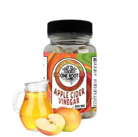 Apple Cider Vinegar Capsules 60ct Oneroot