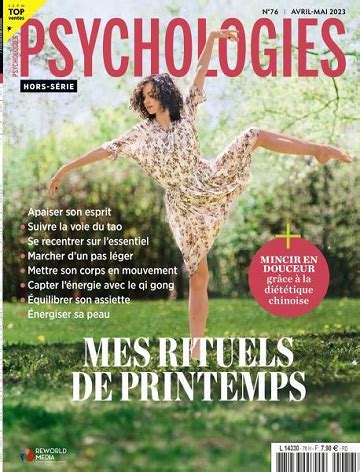 Psychologies Hors S Rie Avril Mai