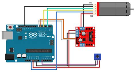 Como Usar Motor DC Encoder No Arduino Arduino E Cia