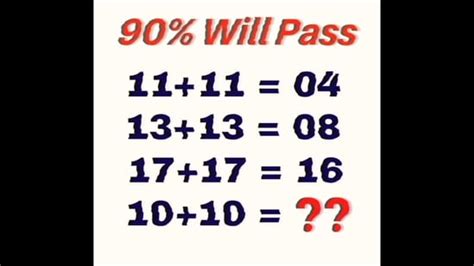 Brain Teaser ‘90 Will Pass This Logical Reasoning Question Can You