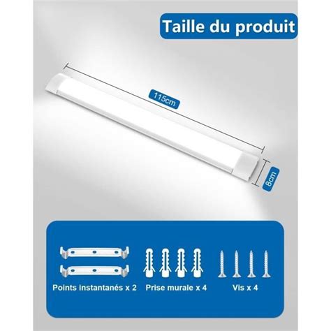 Lot De R Glette Led Tanche Cm Plafonnier Exterieur Led W