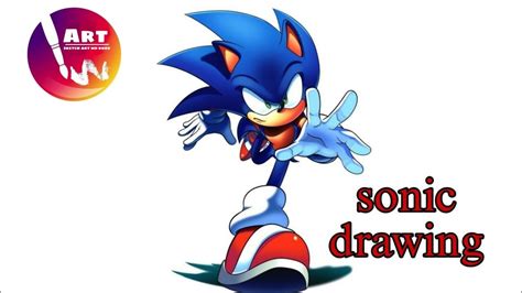 How To Draw Sonic Step By Stepeasy Slow How To Draw Sonic Characters