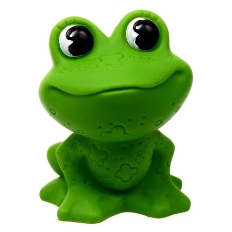 Резиновая игрушка "Лягушка" купить на OZON по низкой цене (1492643915)