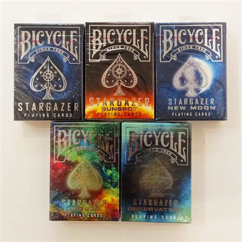 Bicycle Stargazer Playing Cards Stargazer New Moon Sunspot Nebula