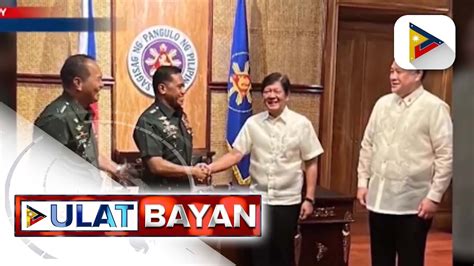 Philippine Army Chief Ltgen Romeo Brawner Itatalagang Chief Of Staff