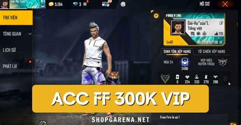 Acc Ff K Vip Mi N Ph Shop T Ng Acc Free Fire K