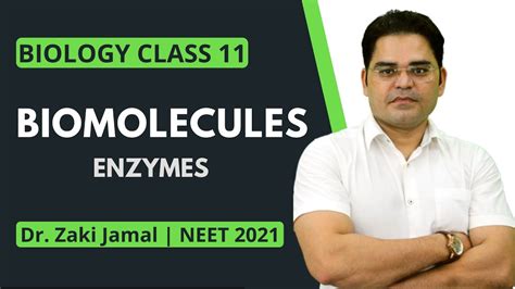 Biomolecules Class 11 Biology Neet 2021 Dr Zaki Lectures Youtube