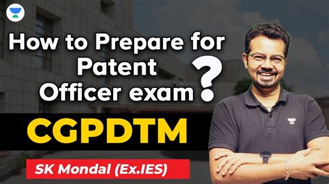 Master Plan For Cgpdtm Patent Officer S K Mondal Ex Ies