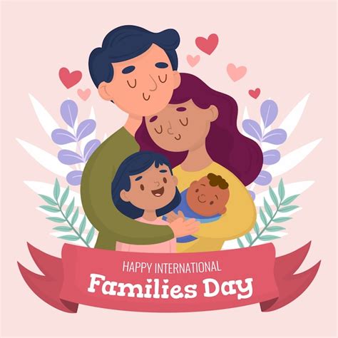 Ilustraci N Dibujada A Mano Para El D A Internacional De Las Familias