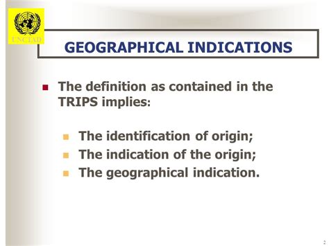 The Negotiations On Geographical Indications At The Wto And Their