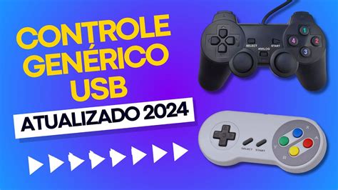 Como Configurar Controle USB Joystick Para Funcionar Em TODOS OS JOGOS