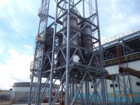 structural erection  power plant stack frenser engineering