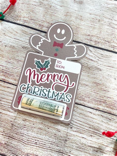 Christmas Money Holder Gift Cards Christmas Gift for All - Etsy