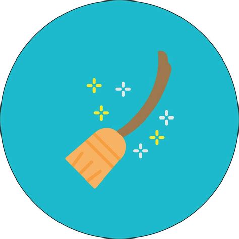 Flying Broom Vector Icon 31067110 Vector Art At Vecteezy