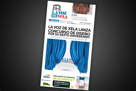 Lee El Diario Digital Del Lunes 31 De Julio 1537 La Voz De Xela