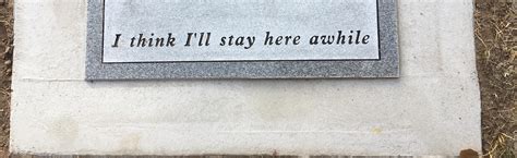 Since we're doing funny headstones, this is my dad's inscription. : r/funny