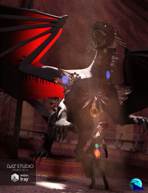 Dragon Master Bundle For Dragon 3 And Crystal Dragon Daz 3D