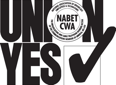 Union Yes Nabet Cwa Logo Vector Ai Png Svg Eps Free Download