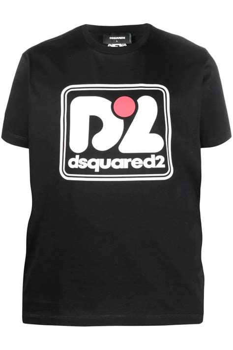 Dsquared2 D2 Branding T Shirt Clothing From Circle Fashion Uk