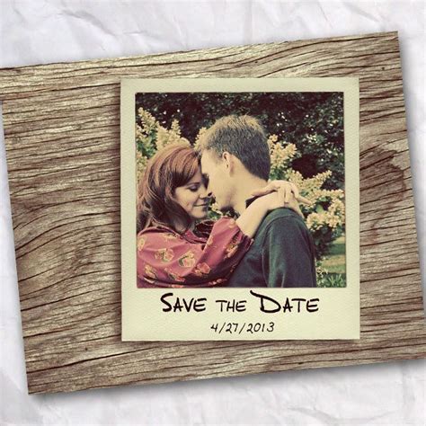 Polaroid Save The Date Magnet Choice Of Five By Littleoliveshop 250