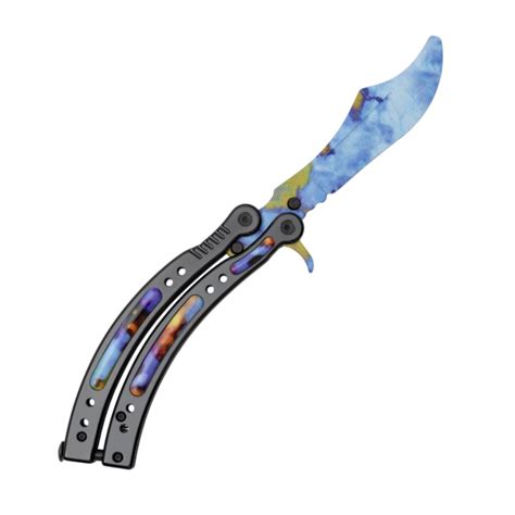 Butterfly Case Hardened Real CS2 Custom Made IRL By LootKnife