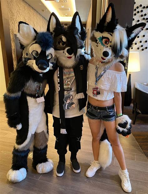Group Fursuit Photo — Weasyl