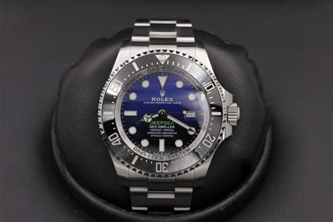 Fsot Rolex Deep Sea Sea Dweller D Blue Basel New