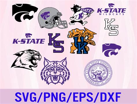 Kansas State Logo Kansas State Svg Ncaa Team Ncaa Logo Bundle