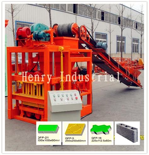 Qtj C Automatic Vibration Block Making Machine With Conveyor Belt