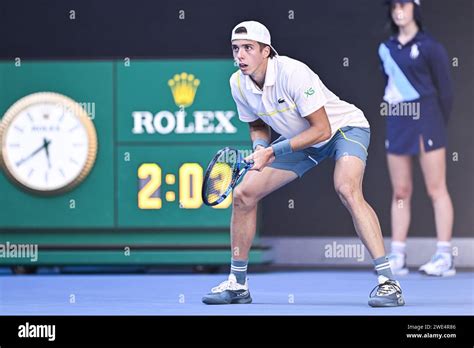 Arthur Cazaux Of France During The Australian Open Grand Slam