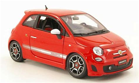 Modellino In Miniatura Fiat Abarth Mondo Motors Ss Giallo