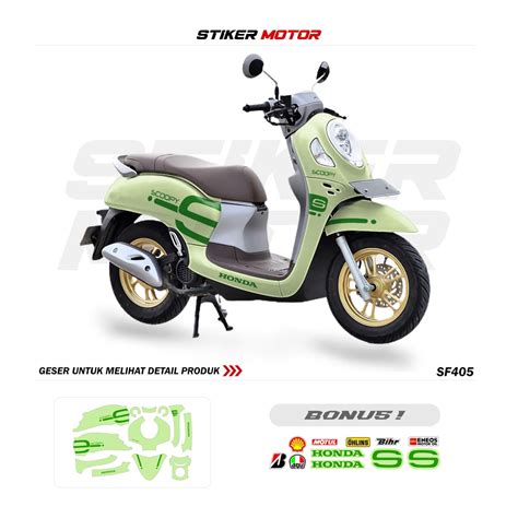 Jual DECAL SCOOPY NEW 2020 2021 2022 SF405 SPORTY S SIMPEL ELEGAN