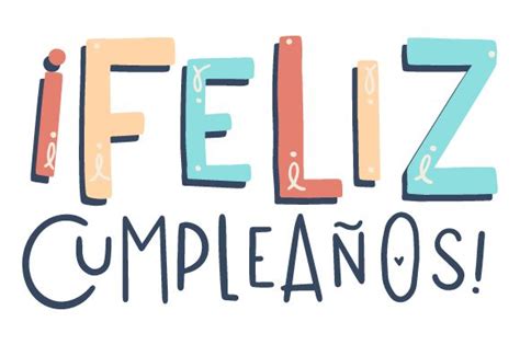 Feliz Cumpleaños Creative Fabrica Feliz cumpleaños letra