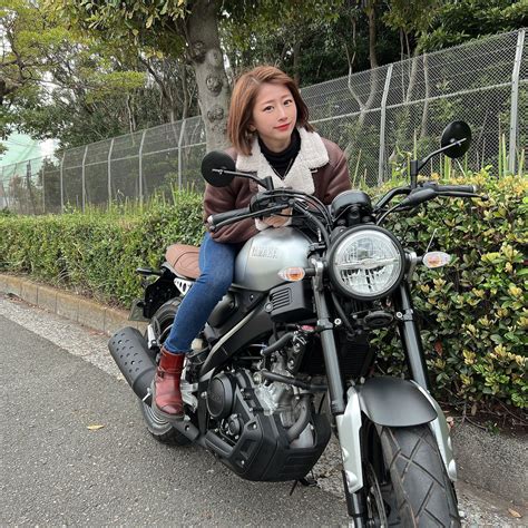 中野のぞみ♡ On Twitter 寒いけどバイクミラー変えて嬉しすぎて少しだけ走りに行ったっ´∀`っ