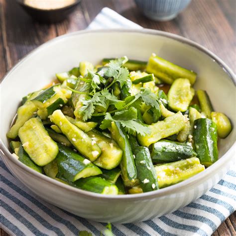 Asian Smashed Cucumber Salad Recipe So Refreshing