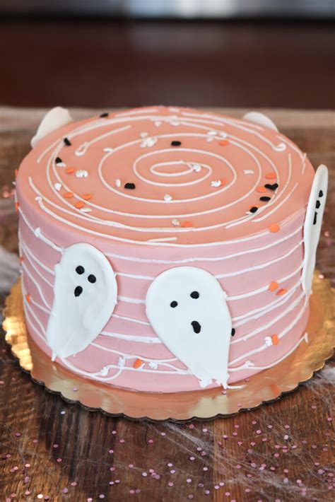 Pink Ghost Cake Three Brothers Bakery