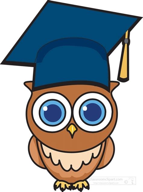 Graduation Clipart Owl With Graduation Cap