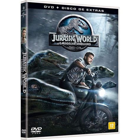 DVD Jurassic World O Mundo Dos Dinossauros NOVO Shopee Brasil