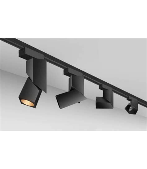 Spot Orientable Sur Rail W Led Blanc Ou Noir Monophas Ledspot Planet