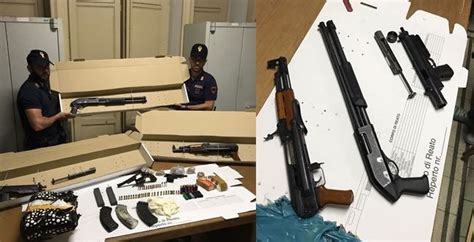 Armi Da Guerra Nel Rione Galermo Maxi Sequestro Della Polizia Live