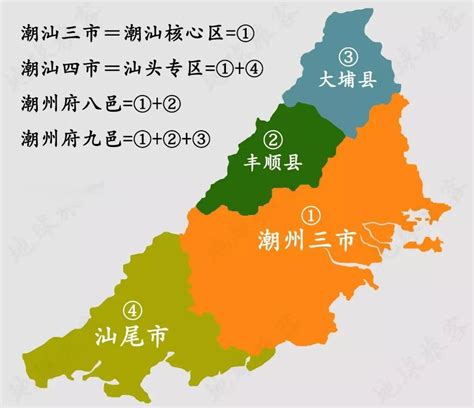 图文解读潮汕地区地理和历史（了解潮汕必备文章） 知乎