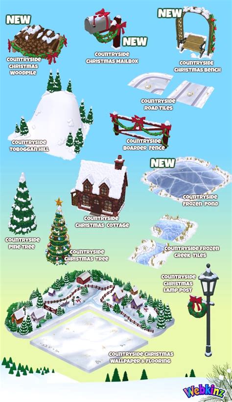 Christmas Room Themes Available Now Wkn Webkinz Newz Christmas