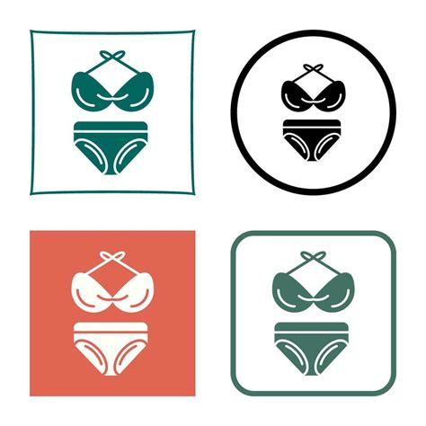 Bikini Vector Icon Vector Art At Vecteezy