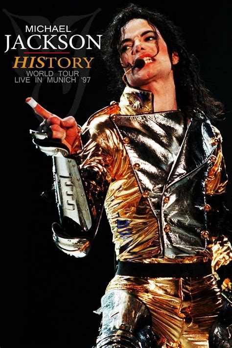 Michael Jackson History Tour Live In Munich 1997 Posters — The