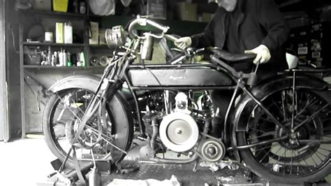 Humber 600 Flat Twin Start Up After 76 Year Slumber Youtube