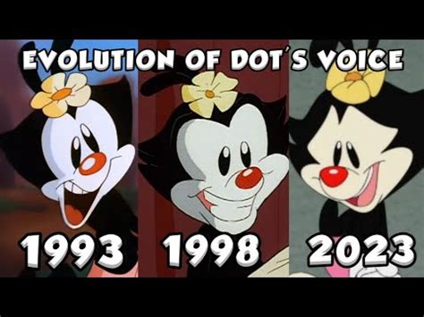 Evolution Of Dot S Voice In Animaniacs 1993 2023 YouTube