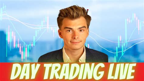 Day Trading Live Market Open With Short The Vix Youtube