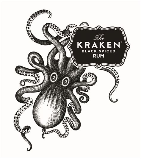 Kraken Rum Label